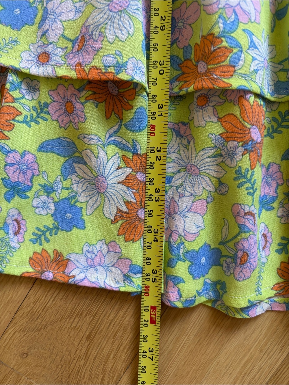 Floral Ruffled Dress - Picture 8 of 9